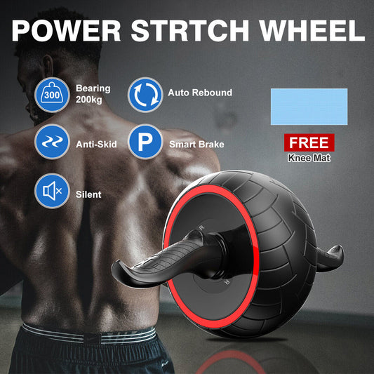 Ab Roller Fitness Wheel for Workout Abdominal Exercises Gym Equipment Training